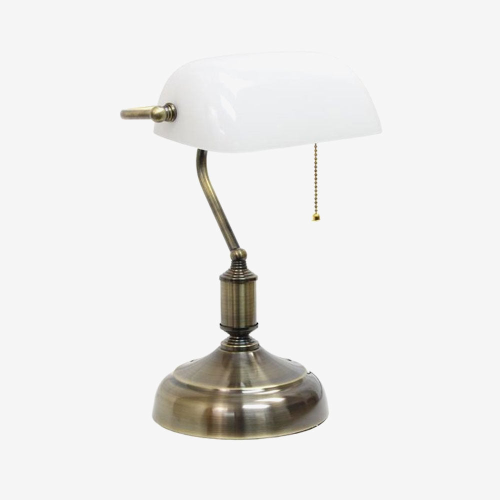 Desk Lamp with Glass