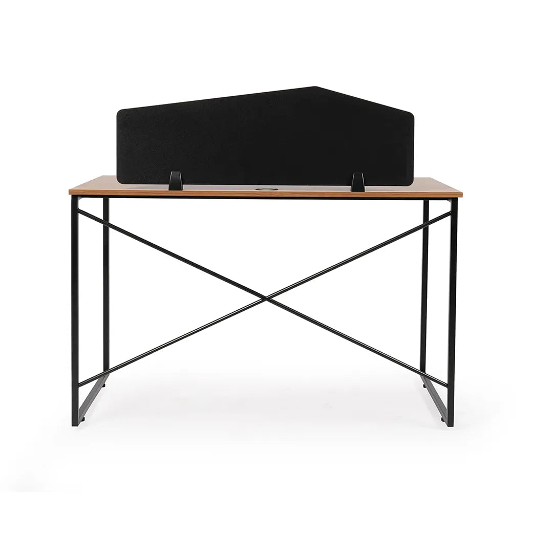 Workstation without drawer with laminate screen